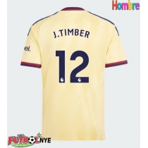 Camiseta Arsenal Jurrien Timber #12 Tercera Equipación 2026-27 manga corta